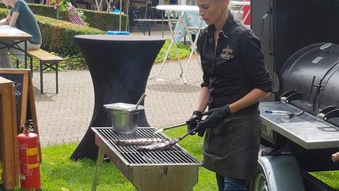 Bedrijfsbarbecue, volledig verzorgd door Wood